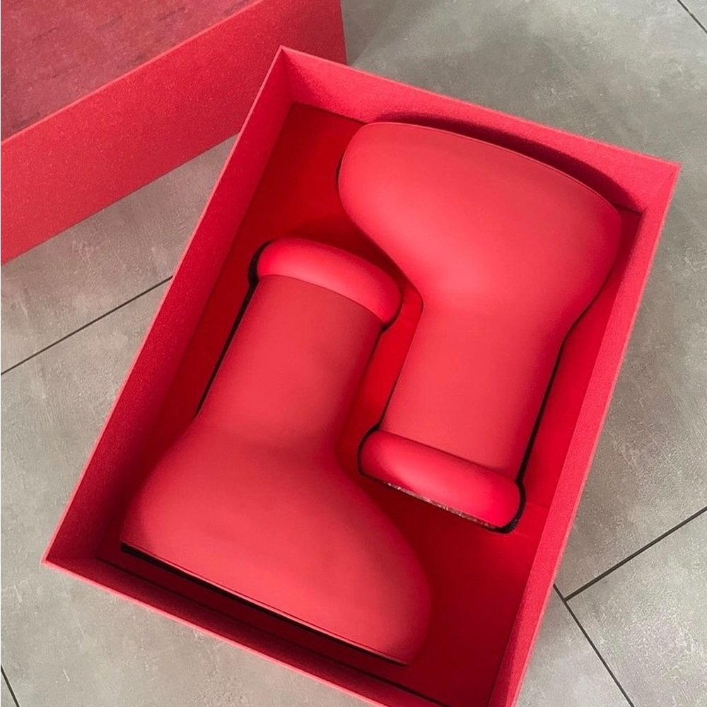 MSCHF BRB (Big Red Boots)